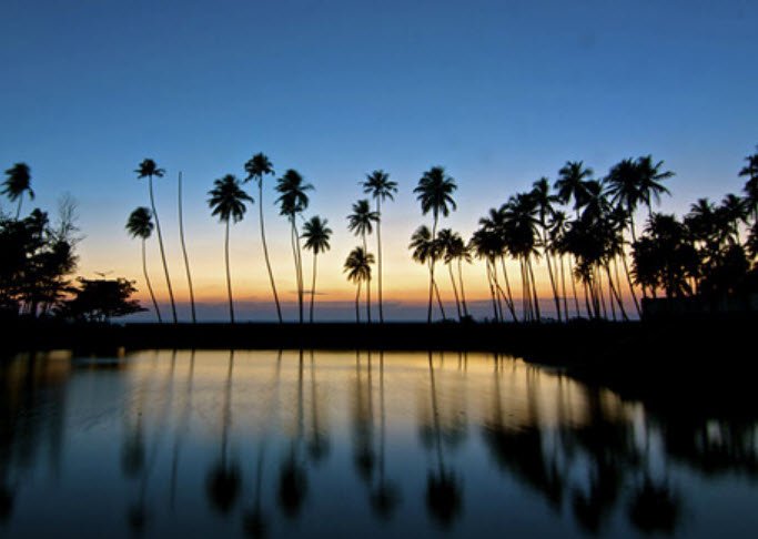 Thirumullavaram Beach , , India